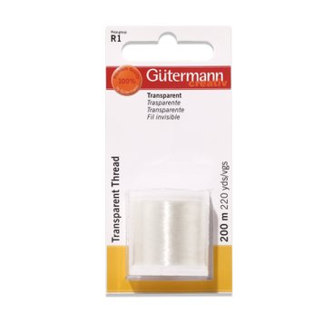 Мононить для бисера №190 Gutermann, 200 м, чёрная 795950 главное фото