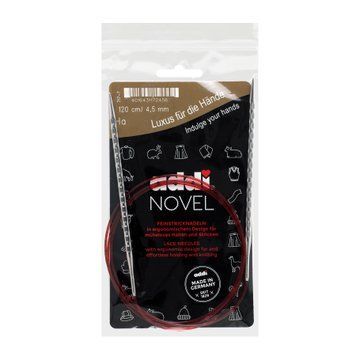 Спиці кругові кубічні Addi Novel 4,5 мм х 120 см 717-7/4,5-120 головна фотографія