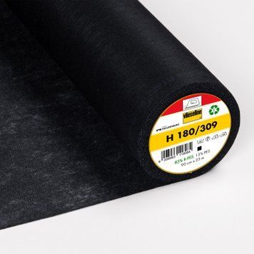 Флізелін Н 180 нетканий "Softline" чорний 90 см х 1 м (37г / м&sup2;), Freudenberg 53379412 головна фотографія