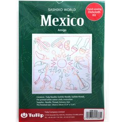 Набор для вышивки Tulip в технике сашико Мексика Амиго KSW-022e