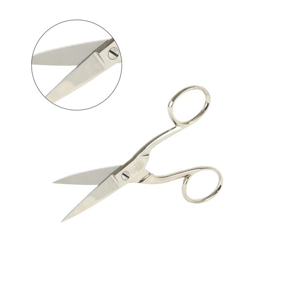 Ножиці вишивальні ROBUSO із загостреними кінцями 13,3/4,0 см 321/E/5 головна фотографія