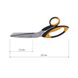 Ножиці Kretzer FINNY для скло-і арамідних волокон 25 см / 10 " 744525 фото товару з галереї