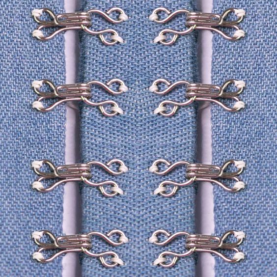 Гачки пришивні для одягу, нікель (2 шт.), Wissner головна фотографія