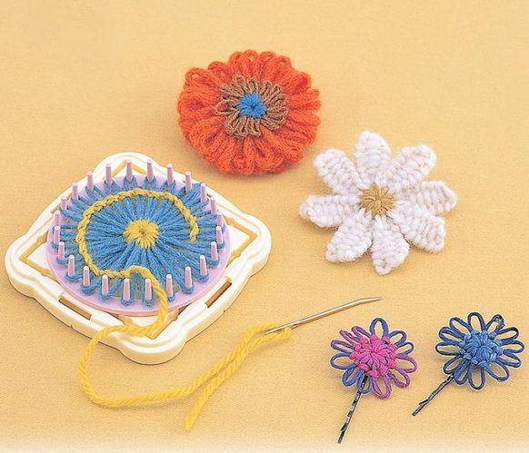Приспособление для плетения цветов Hana Ami, Clover 3146