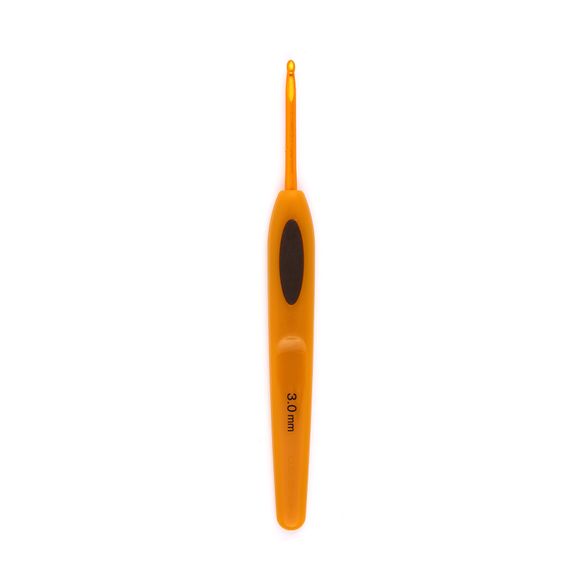 Крючок для вязания Clover Soft Touch 3,0 мм х 13,5 см 1031/3.0