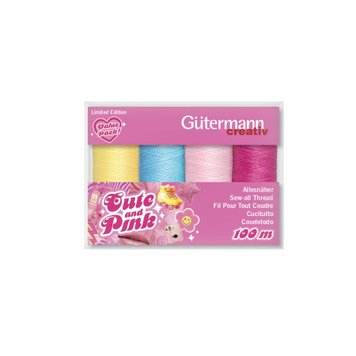 Набор швейных ниток Cute and Pink Gutermann, 4 катушек 713324 главное фото