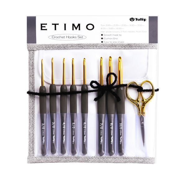Набор крючков для вязания Tulip Etimo Premium Gold TEG-002 главное фото
