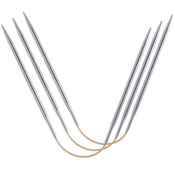 Спиці кругові Addi CraSyTrio LONG 5,5 мм х 26 см 161-2/5,5-26