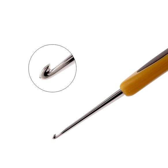 Крючок для вязания Clover Soft Touch 1,5 мм х 13,5 см - №2 1021/2