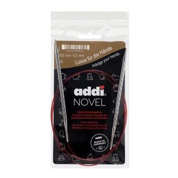 Спиці кругові кубічні Addi Novel 5 мм х 100 см 717-7/5-100 головна фотографія