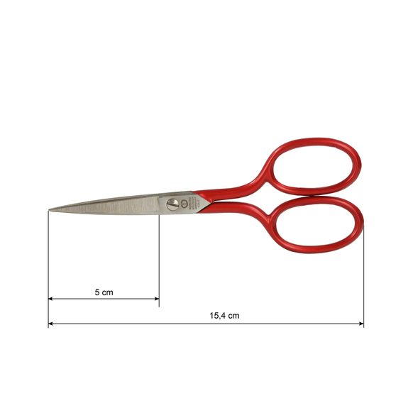 Ножиці вишивальні ROBUSO із гострими кінцями 15,4/5,0 см 404/C/6 головна фотографія